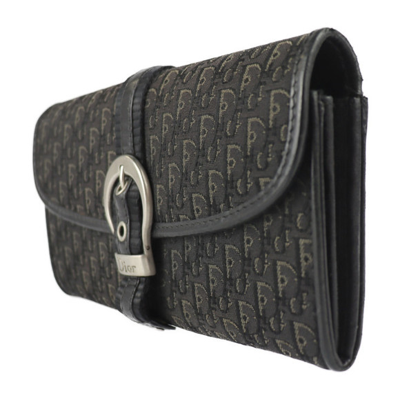 Dior Black Trotter Wallet - Picture 1 of 9